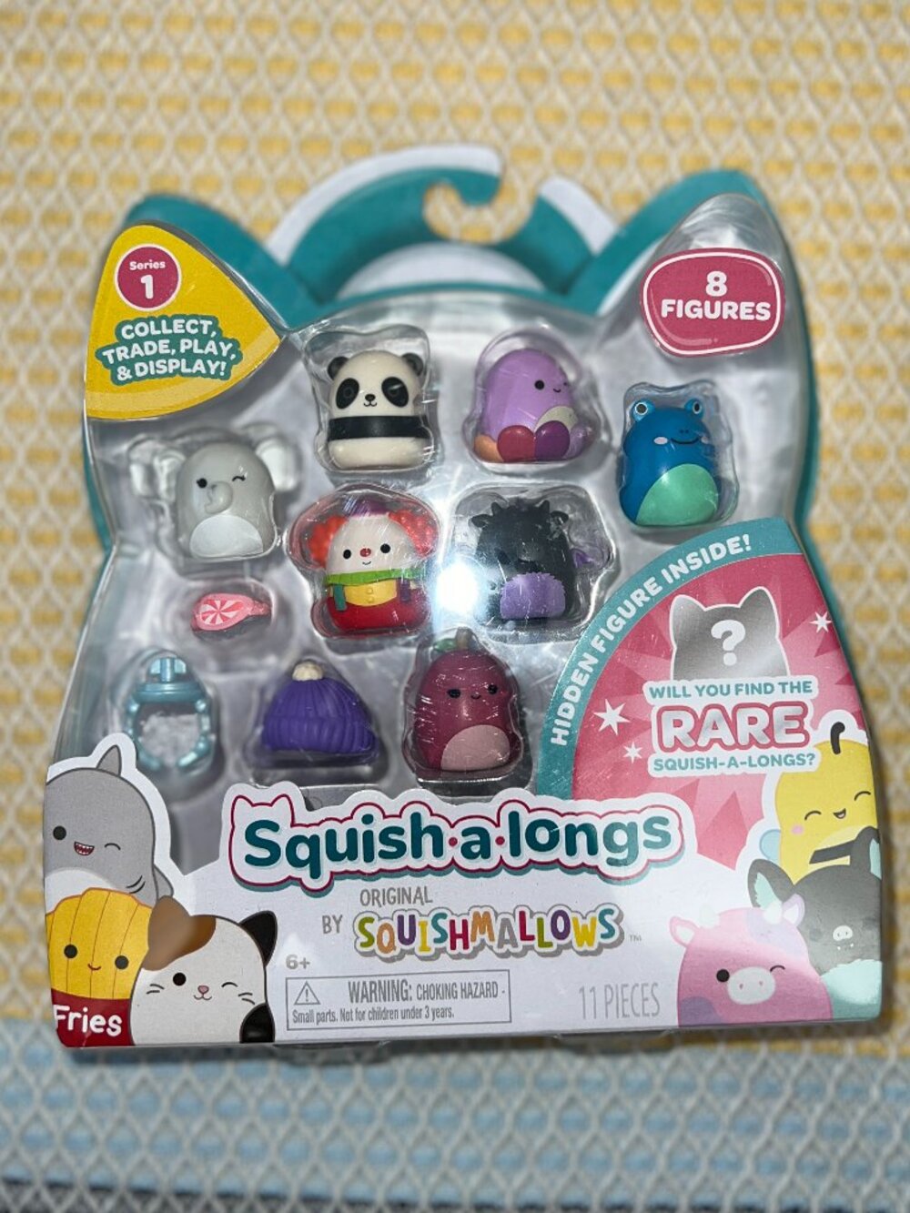 Squish-a-longs Series 1 Mini Figures 8 Pack Squishmallows Bimbi Ludwig